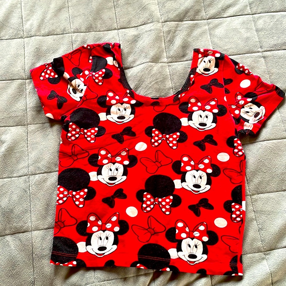 Minnie mouse, girls blouse.